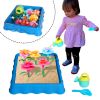 Toddler Toys DIY Flower Stacking Toys, (with kettle shovel)