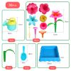 Toddler Toys DIY Flower Stacking Toys, (with kettle shovel)