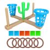 Children's circle, bean bag, throwing game, cactus set, indoor and outdoor