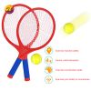 Children's tennis rackets, outdoor sports, 3 tennis balls and a pair of rackets