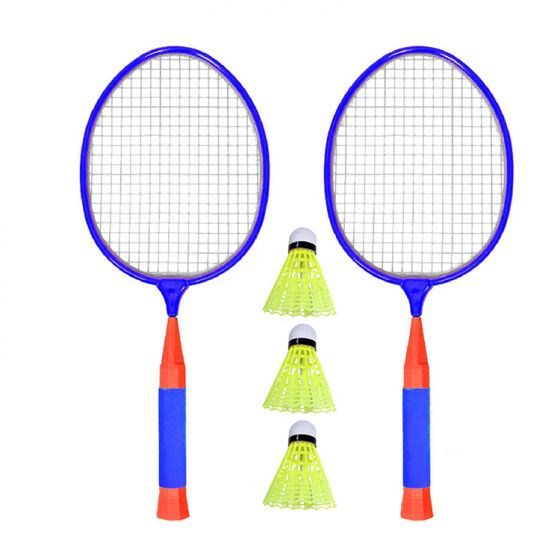 Children's badminton rackets, outdoor sports, 3 balls and a pair of rackets