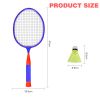 Children's badminton rackets, outdoor sports, 3 balls and a pair of rackets