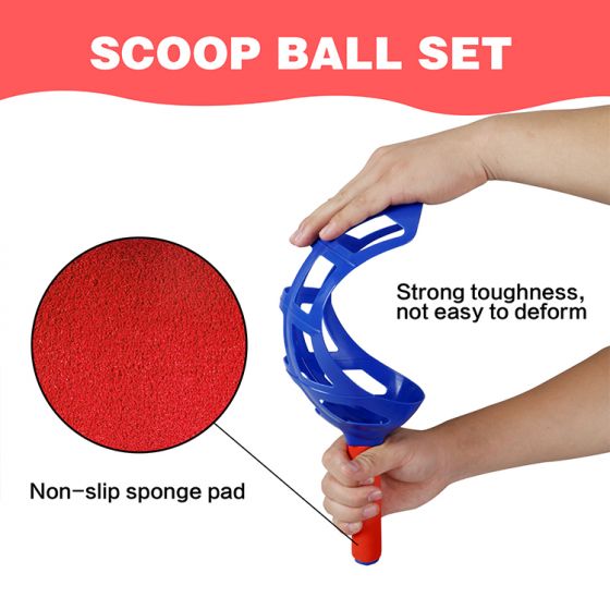 Kids Scoop Ball Game, Catch Game for Kids Adults Outdoor Garden Backyard Activities