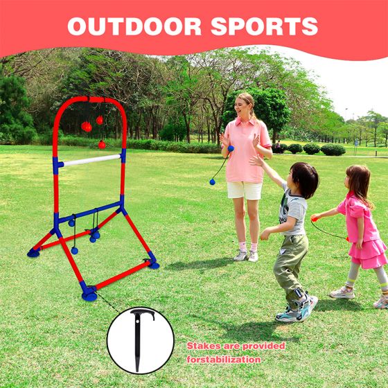 Ball throwing rack, indoor and outdoor, scoring game, ball throwing game