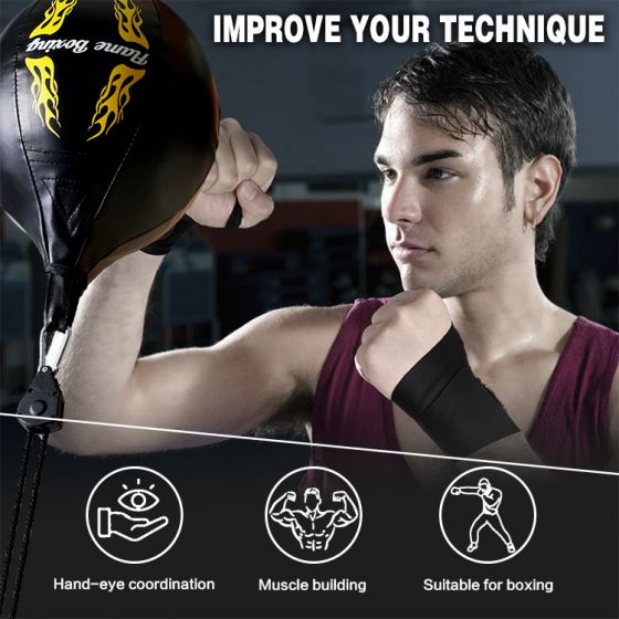 2-IN-1 Boxing ball hanging fitness speed boxing exercise