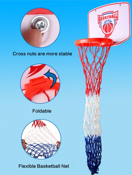 basketball stand bucket laundry basket