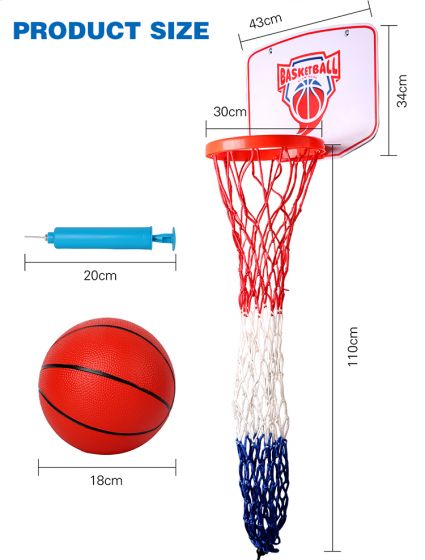 basketball stand bucket laundry basket