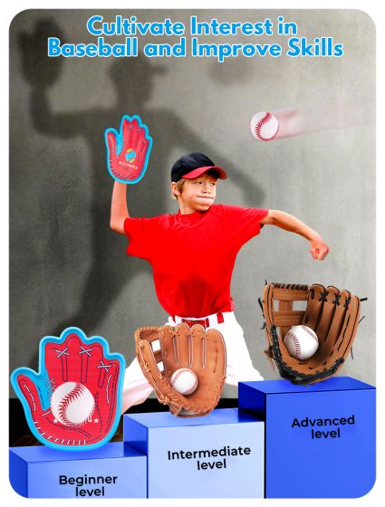 Sticky ball toss and catch game with 4 ball toss and catch sports game.