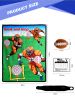 2-in-1Football Toss Target Game with 4 Sticky Target Soccer Balls - Indoor Outdoor Backyard Boys Girls, Wristband