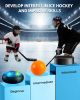 Hockey Training Set - 7 Sticks, 8 Suction Cup Holders, Modular Sticks, Floating Hockey Puck and Ball, Enhances Ball Control, Coordination and Reaction Time - Adjustable Handle Trainer for Multi-Purpose Drills