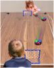 Table suspended ball, pneumatic ball, scoring game for more than 2 people, elastic rope indoor